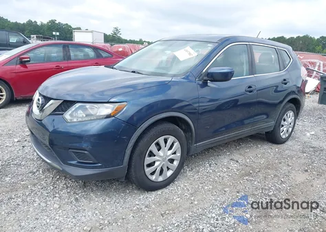 2016 Nissan Rogue S/Sl/Sv z USA, uszkodzony, nr VIN KNMAT2MT1GP690998